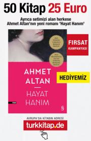 50 Kitap 25 Euro - Ahmet Altan'ın Yeni Romanı Hayat Hanım Hediye!